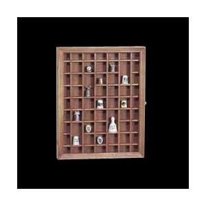 Display Boxes, Walnut Wood Thimble Cabinet  Sports 