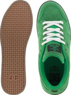 NEW Mens DC Shoes FITZ S Skate Shoes   Mens US 9   Green / White 