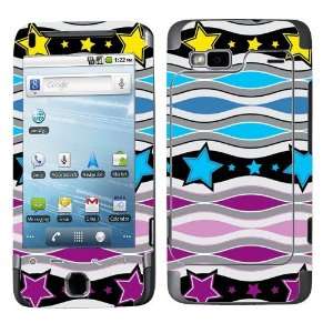  SkinMage (TM) Colorful Stars/ Waves Accessory Protector 
