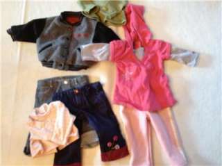   American Girl Doll Clothes & Flute & 3 Bitty Baby Items EUC!!!  