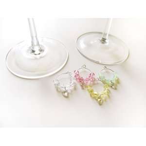  Baublesque Wine Markers   4 Pc The Pastel Edition Kitchen 