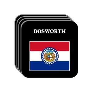 US State Flag   BOSWORTH, Missouri (MO) Set of 4 Mini 