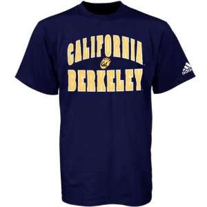   : adidas Cal Golden Bears Navy Blue Rally T shirt: Sports & Outdoors