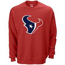 Houston Texans Mens Custom Crew Neck Fleece   NFLShop