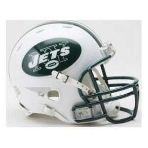  New York Jets Mini Revolution Football Helmet: Sports 