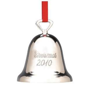  Reed & Barton Annual 2010 Silver Plated Dated Christmas 