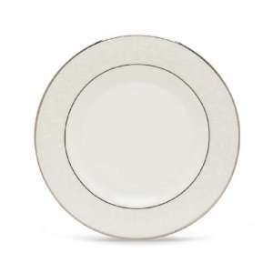 Lenox Opal Innocence Platinum Banded Bone China Salad Plate:  