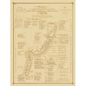   & OTHER CANYONS OF THE COLORADO RIVER MAP 1540 1908: Home & Kitchen