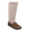Simple Womens Toest Cable Knit Boot