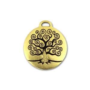  Antique Gold Tree of Life Pendant: Everything Else