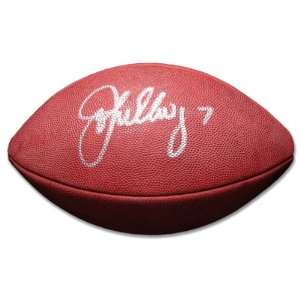 John Elway Autographed SB 35 Football