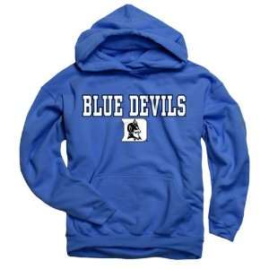  Blue Devils Youth Royal Lingo Hooded Sweatshirt: Sports & Outdoors
