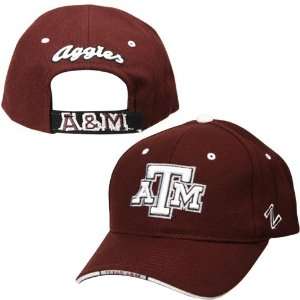    Zephyr Texas A&M Aggies Maroon Gamer Hat