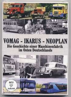 DVD Vomag Ikarus Neoplan Maschinenfabrik Plauen LKW BUS Panzer IV DDR 