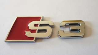 Audi S3 Logo Schriftzug A3 S3 Quattro S Line Emblem  
