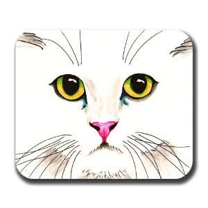  Cat Eyes Art Mouse Pad 