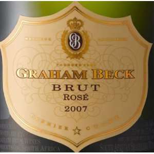  2008 Graham Beck Brut Rose 750ml Grocery & Gourmet Food