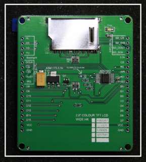   30 80 driver ic st7781 interface mode 8080 system 16 bit interface