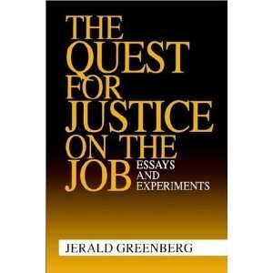   Greenberg, Jerald published by Sage Publications, Inc  Default
