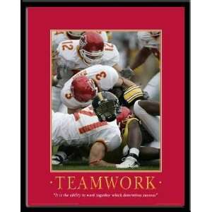 Iowa State Teamwork Motivational Poster 