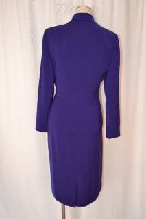 Kasper ASL Purple DRESSY EXECUTIVE FITTED ELEGANT Skirt Suit Women sz 