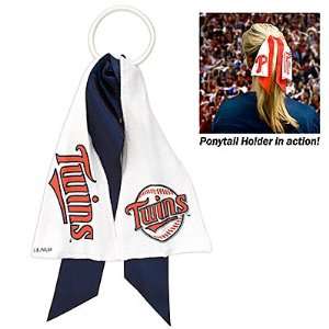   : Minnesota Twins Ponytail Holder Hair Tie Ribbon: Sports & Outdoors