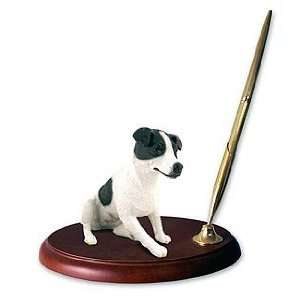  Jack Russell Terrier Pen Holder (Smooth Coat): Office 