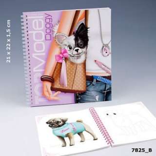 TopModel Create Your Sweet Doggy Malbuch Top Model 7825  