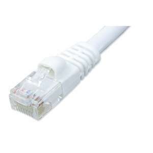  Ziotek CAT6 Patch Cable, W/ Boot 10ft, White Electronics