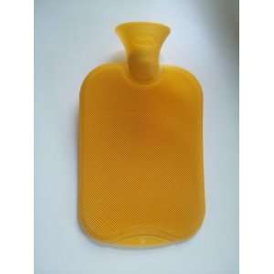  Fashy Classic Hot Water Bottle   YELLOW   Made in Germany 