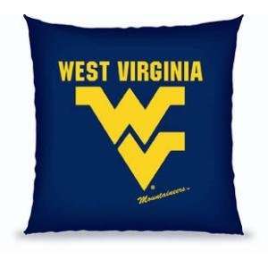  NCAA 12 Souvenir Pillow West Virginia Mountaineers 