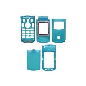 Clear Ocean Blue Full Housing for Motorola T720/i (GSM):  