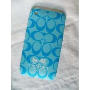    Sky Blue C Iphone 3g 3gs Hard Back Case Cover 