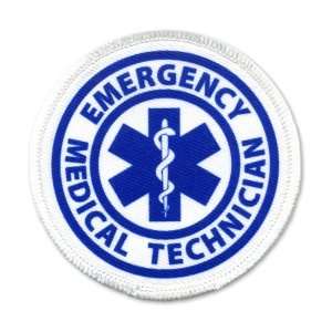  EMT EMERGENCY MEDICAL TECHNICIAN Fire Rescue 4 inch Sew on 