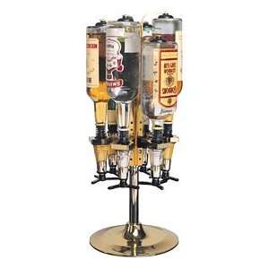   Deluxe Rotary Rack and Liquor Dispenser with Shot Meter Rack/Pour RO
