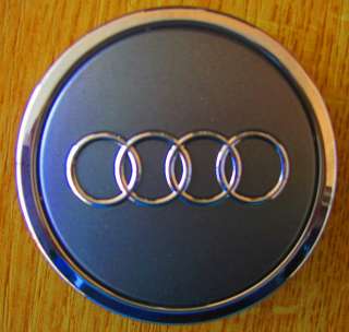 Originale Audi S Line Felgendeckel/Nabenkappen mit Chromring Top 