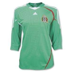 Mexico 07 09 Womens Home Soccer Jersey 