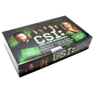  CSI Series 3 Trading Cards Box Toys & Games