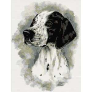  Pointer Dog Counted Cross Stitch Kit 
