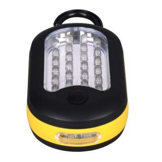 Protable Superbright 27 LED Work Light Hook Flashlight Spot Light For 
