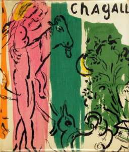 1957 Marc Chagall Jacques Lassaigne Maeght Mourlot Book  