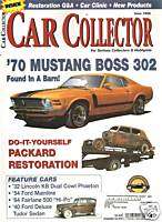JUNE 1998 CAR COLLECTOR CAR CLASSICS 1970 MUSTANG BOSS 302 1954 FORD 