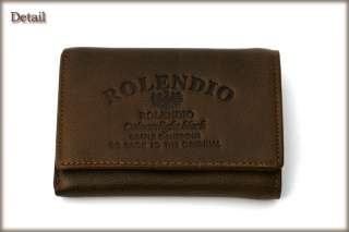 Rolendio Mens Tri Fold Wallet Practical&Convenient J242  