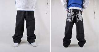 ClotheSpace Mens HipHop Embroidery Jeans Style HP02 W34  