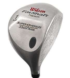 Wilson Fat Shaft Ti Super Oversize Driver Golf Club  