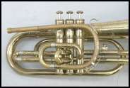   Son Model NA42 Gold Lacquered Marching Mellophone NA 42 197484  