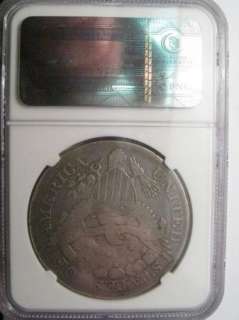 1800 Draped Bust Silver Dollar. NGC VG details.  