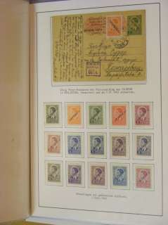 Collection stamps of German Occupation 1939 1945.  