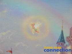 Disney Thomas Kinkade A New Day At Cinderella Castle Canvas Giclee 