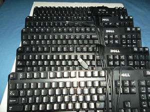   Slim Black Keyboard DJ331 RH659 SK 8115 L100 W7658 J4628 0DJ331  